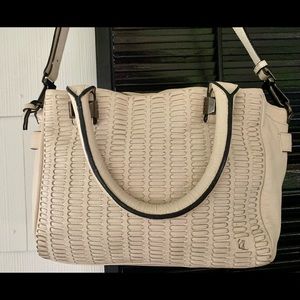 Elliott Lucca Cream Shoulder Bag